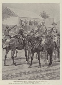 De Bevrijding van Ladysmith, Ontmoeting van Generaals White en Buller en hun Staven